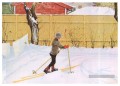 le skieur Carl Larsson